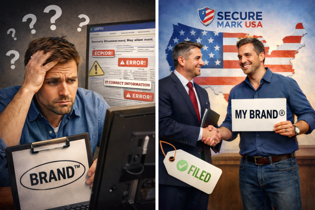 USPTO Trademark Filing Help